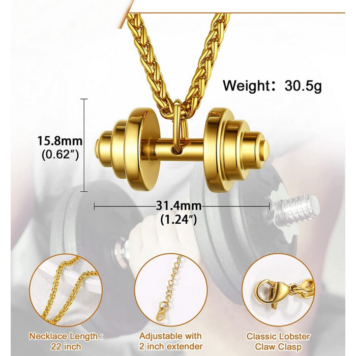 Chaine et pendentif altère pour homme et femme