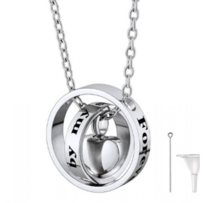 Pendentif cœur homme et femme