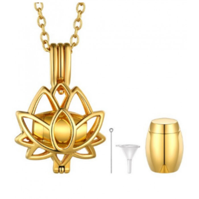 Sublime Pendentif fleur de Lotus
