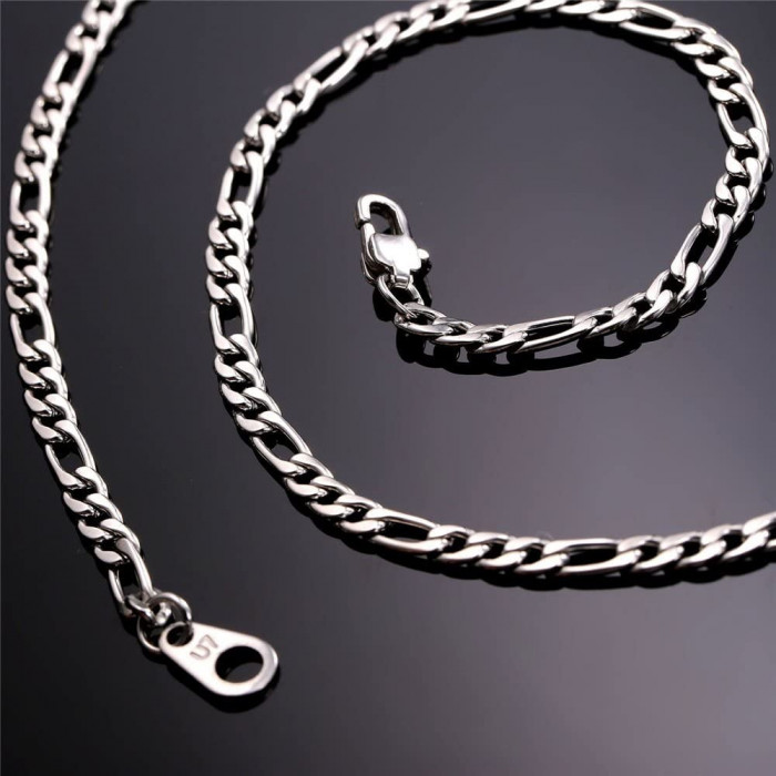 Chaine maille italienne en acier inoxydable