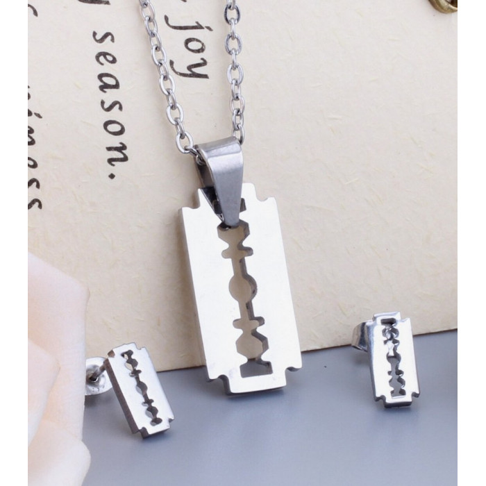 Parure de bijoux lame 2 pièces