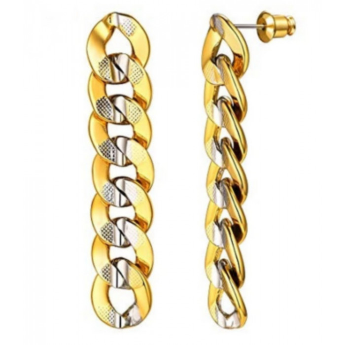 Boucles d'oreilles  chaîne...