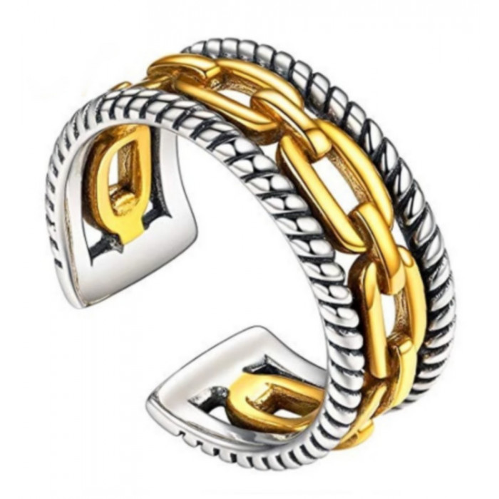 Bague Torsadée homme femme