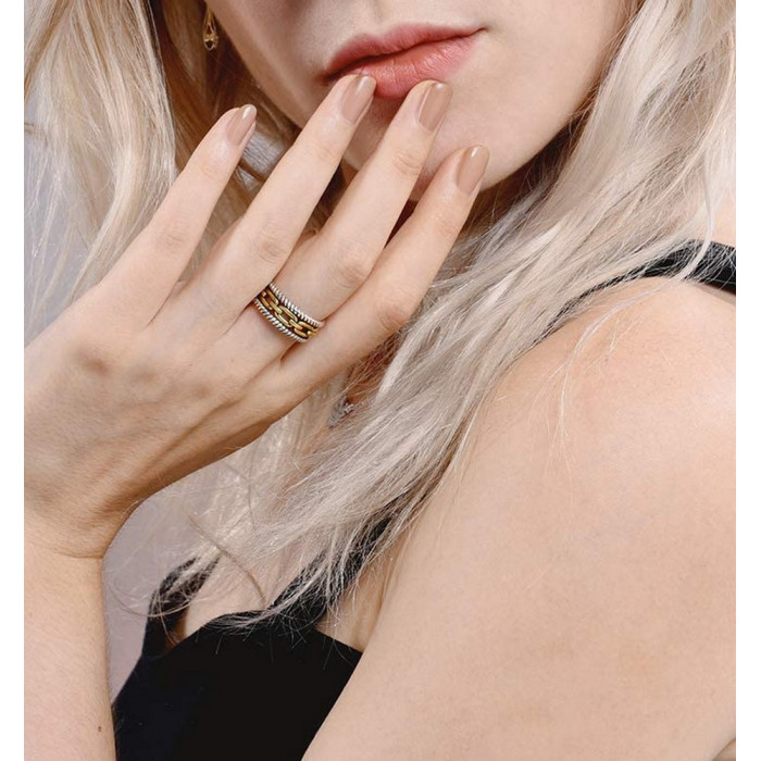 Bague Torsadée homme femme