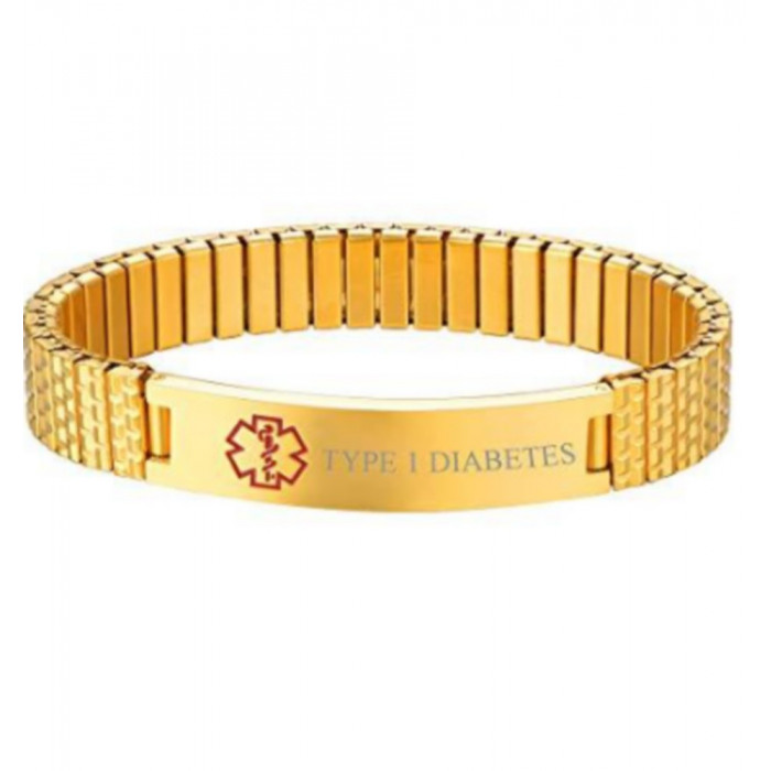 Bracelet homme en acier avec gravure