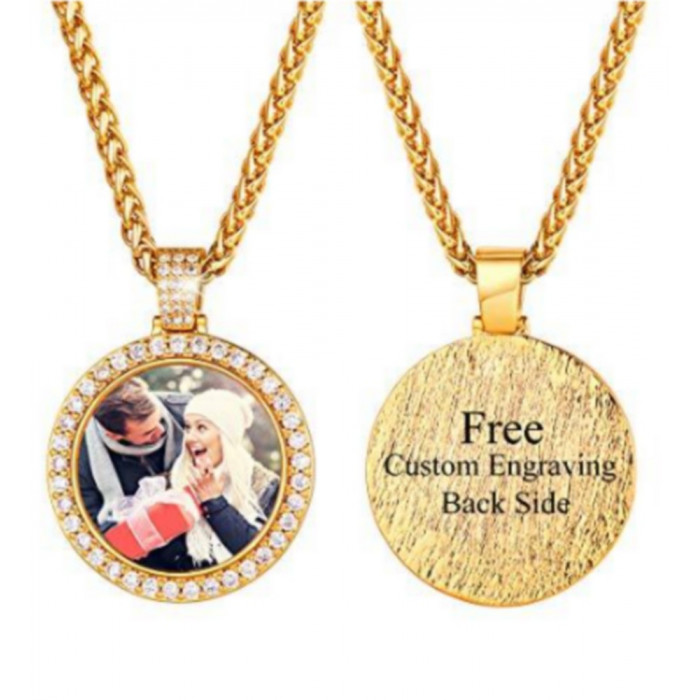 Sublime pendentif personnalisable photo