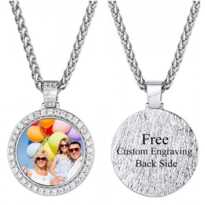 Jolie pendentif personnalisable photo
