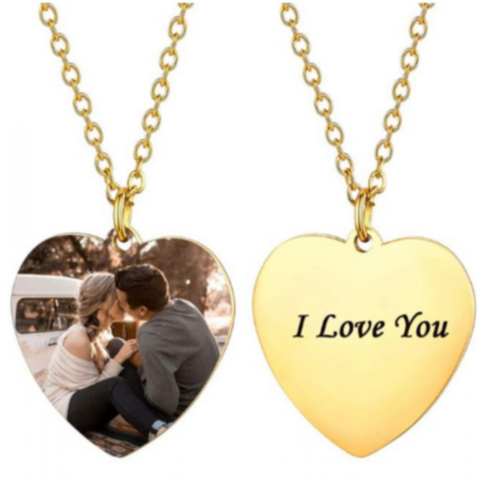 Pendentif cœur personnalisable