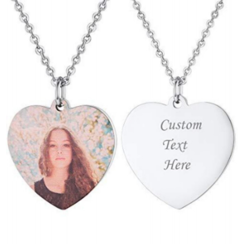 Pendentif cœur personnalisable