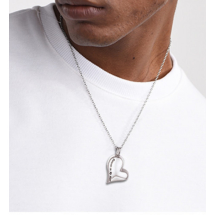 Pendentif cœur avec gravure