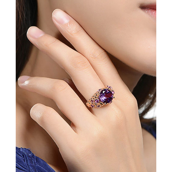 MAREVA Bague en plaqué
