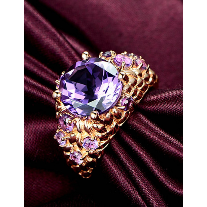 MAREVA Bague en plaqué
