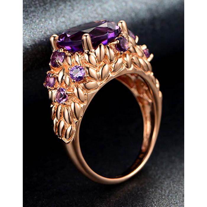 MAREVA Bague en plaqué