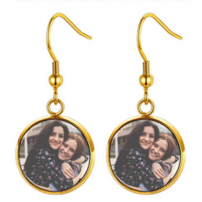 Boucles d'oreilles pendantes personnalisable