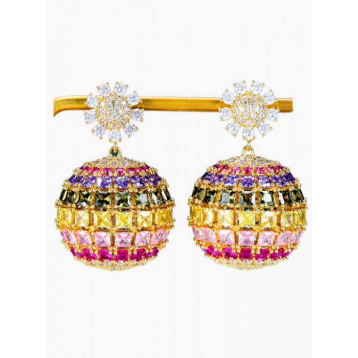 MARIA Boucles d'oreilles en Argent et Oxydes de...