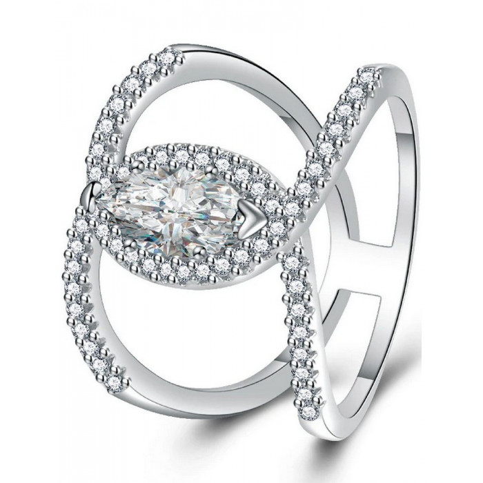 LEXIA Bague Femme en Argent