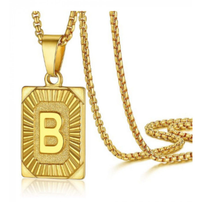Pendentif lettre alphabet