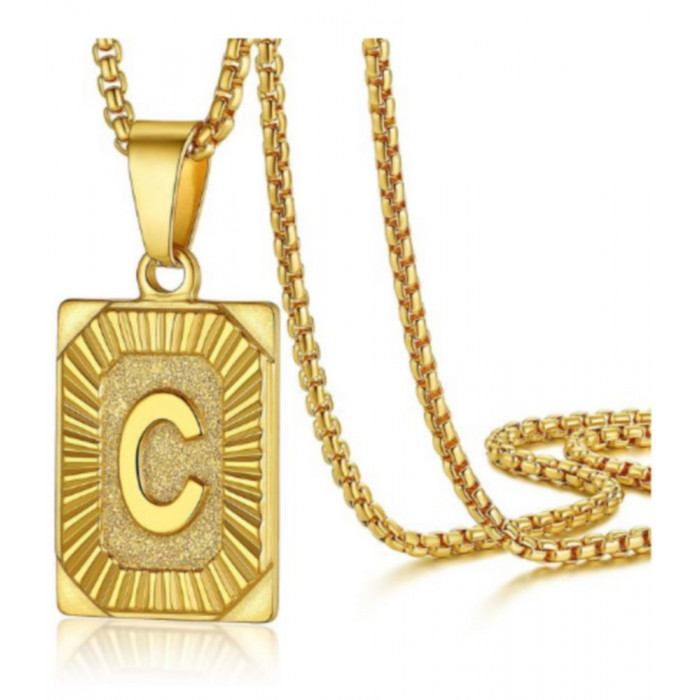 Pendentif lettre alphabet