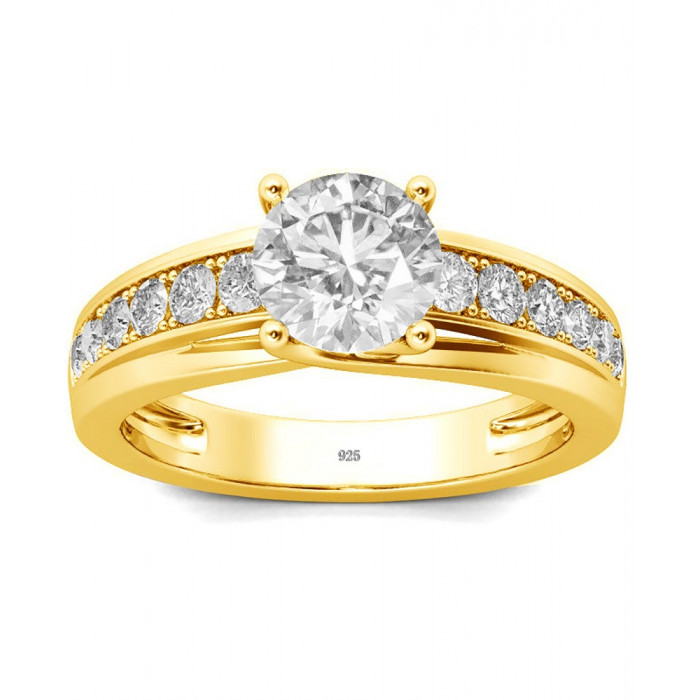 CELINA Bague Moissanite en...