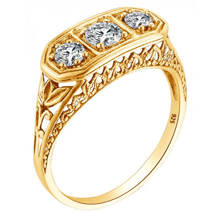 MAXILIA Bague Moissanite en...