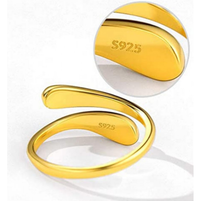 Bague ajustable en Argent 925