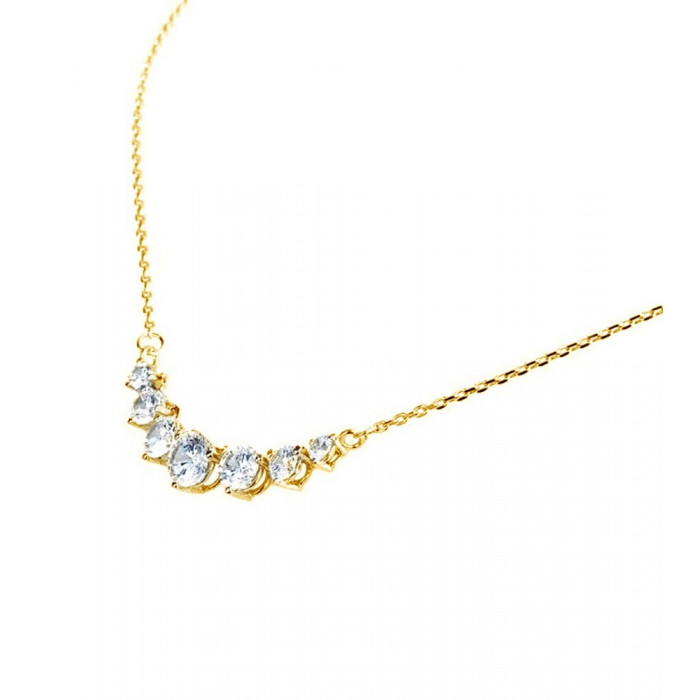 Collier Moissanite en Argent