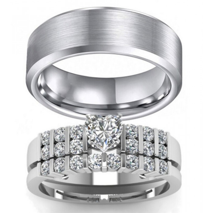 Bague Trina en acier inoxydable