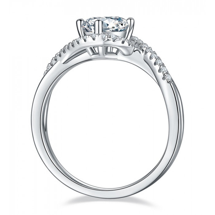 Bague Moissanite femme