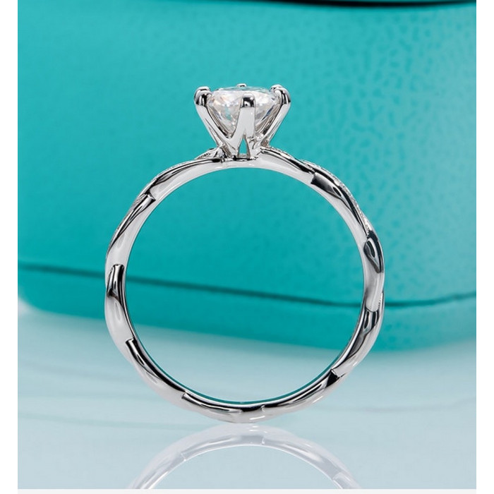 MARIANA Bague Moissanite femme