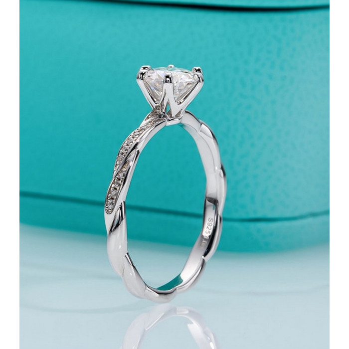 MARIANA Bague Moissanite femme