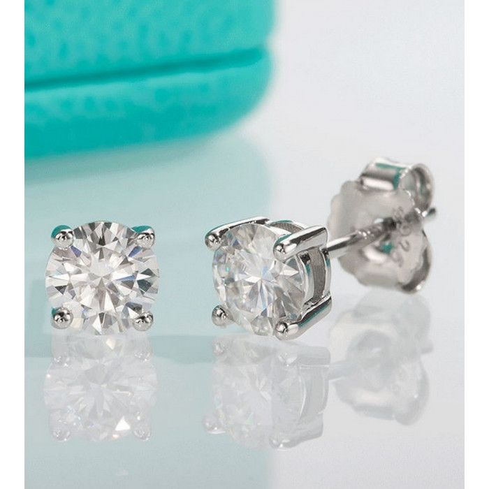 ARIANE Boucles d'oreilles Moissanite