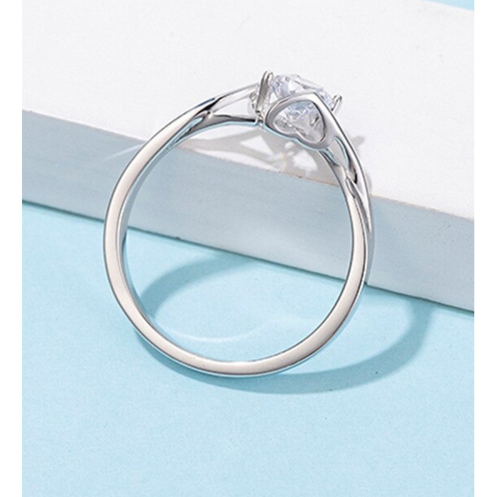 ARIANA Bague Moissanite femme