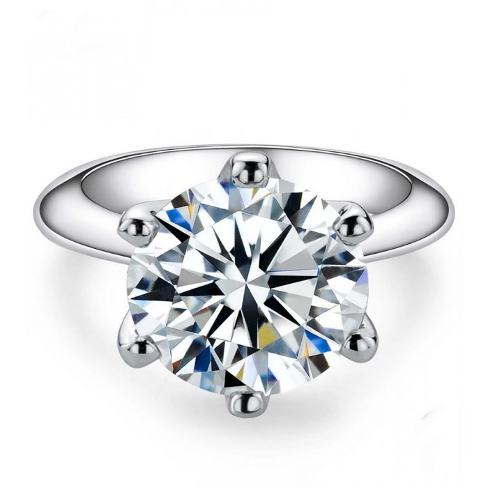 ALEXANDRINE Bague Moissanite femme