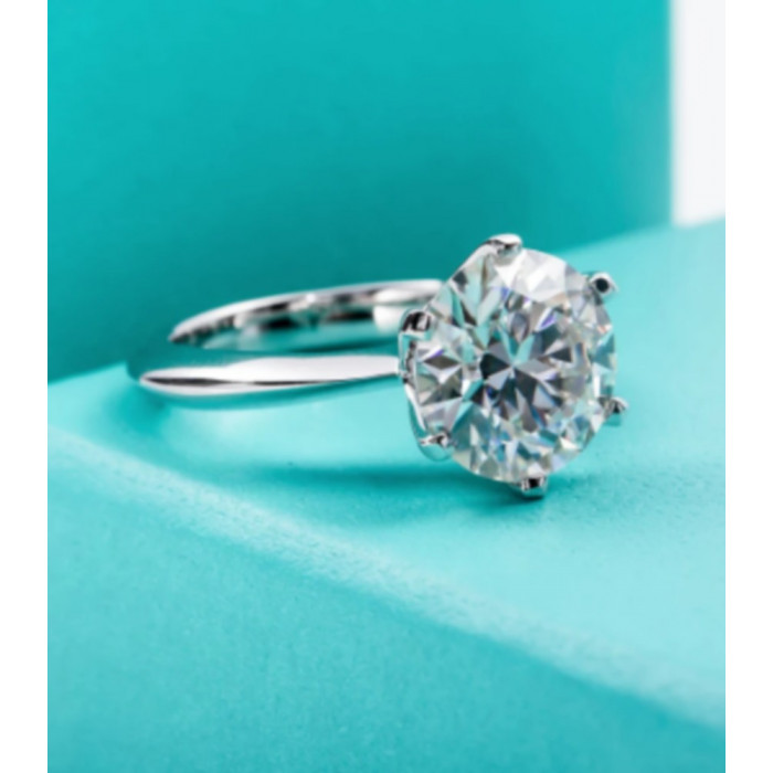 ALEXANDRINE Bague Moissanite femme