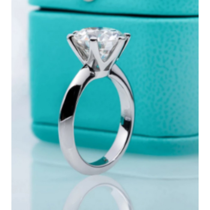 ALEXANDRINE Bague Moissanite femme