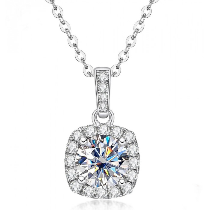 MONIKEL Pendentif Moissanite