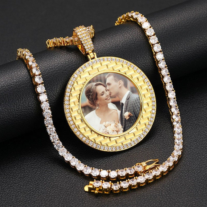 JOLI Pendentif rond personnalisable