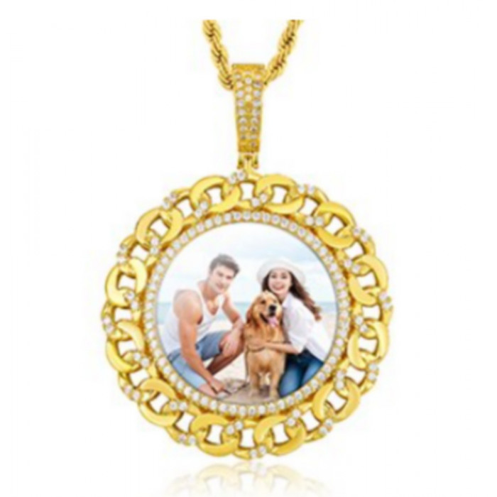 Pendentif avec Photo personnalisable