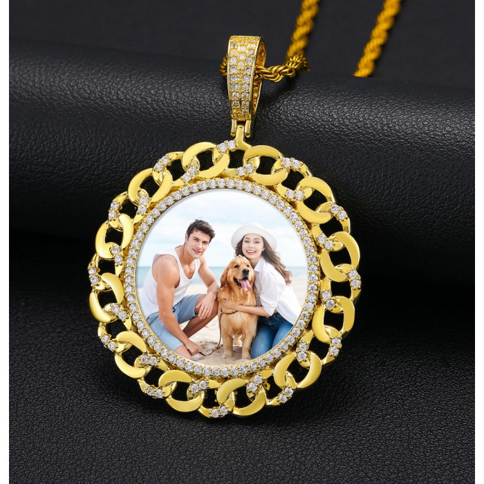 Pendentif avec Photo personnalisable